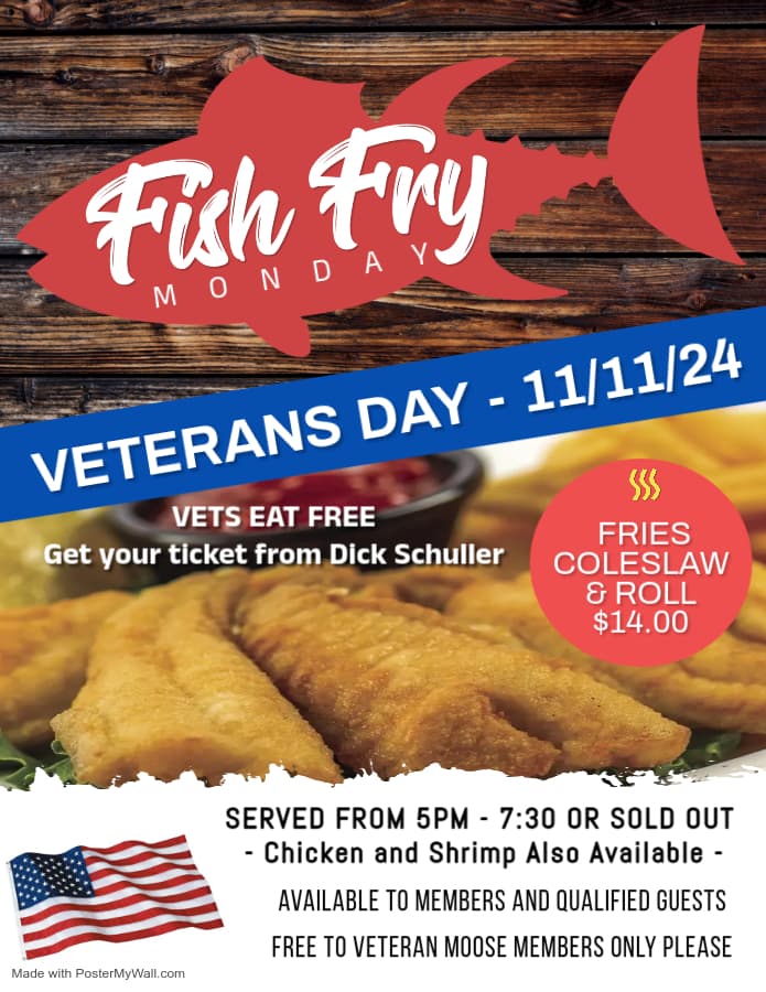 Veterans Day Fish Fry
