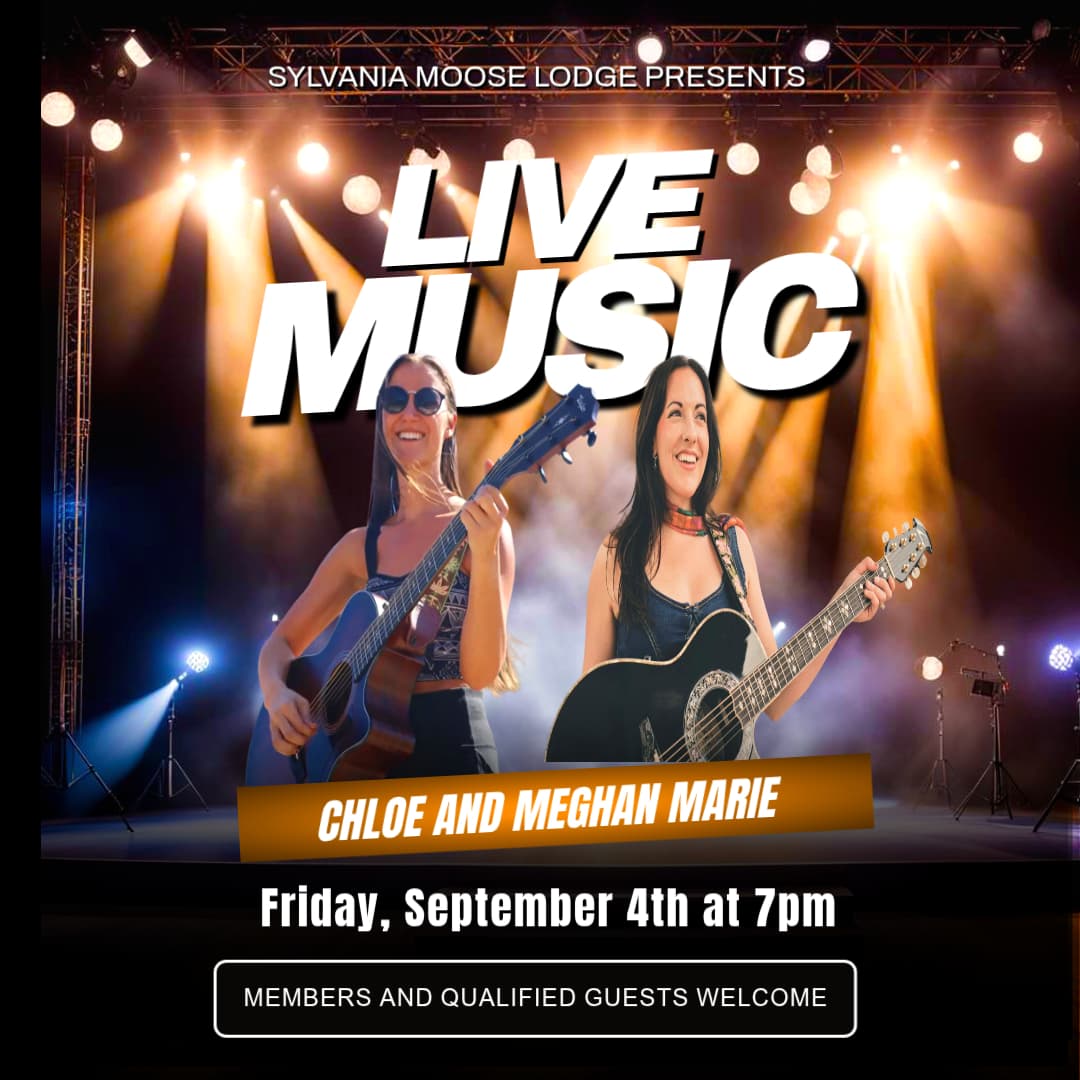 Live Music with Chloe and Meghan Marie 9/4/26